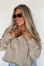 Preorder Marly Snap Button Sweatshirt