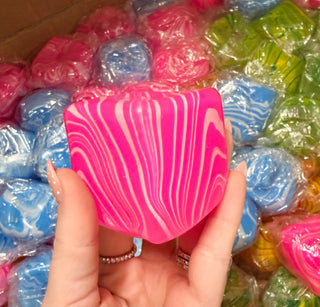 Tie Dye Stress Cube Squishy
