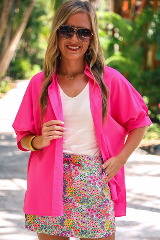 PREORDER- Falling for Florals Skort