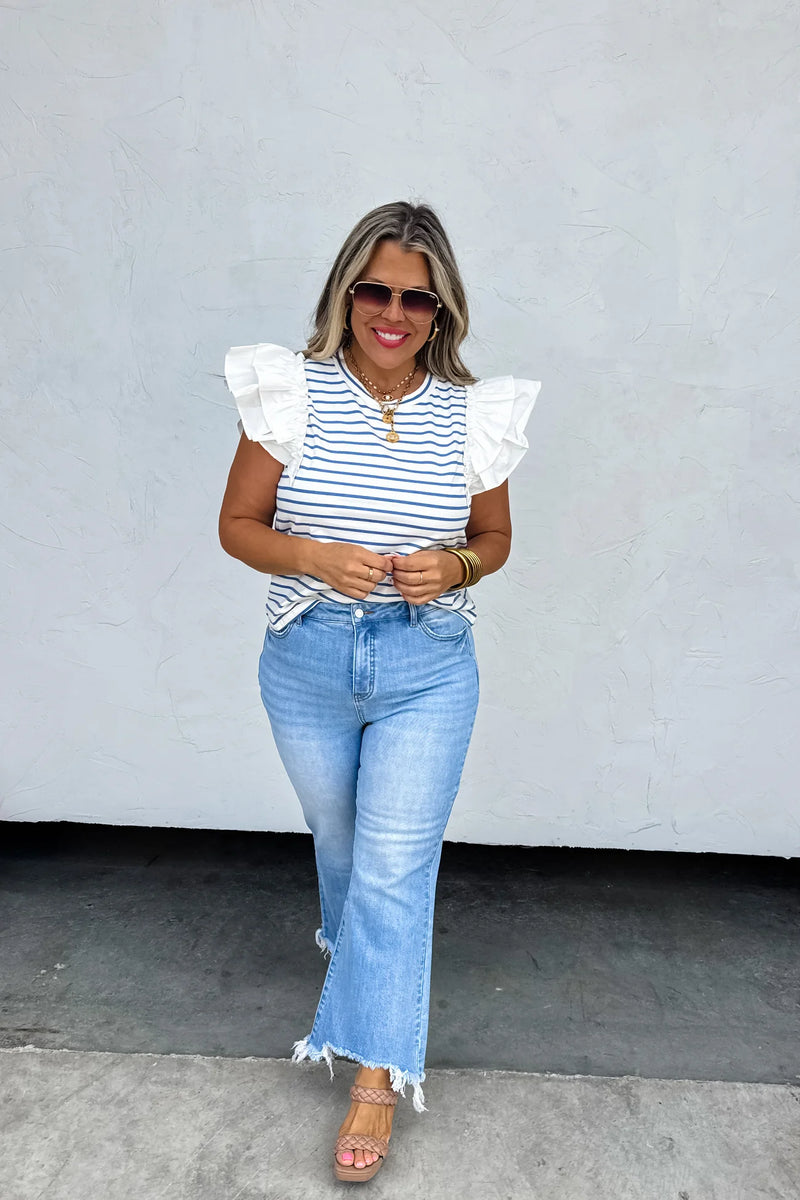 Non Distressed Blaken Jeans