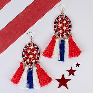 Kaboom Tassel Earrings