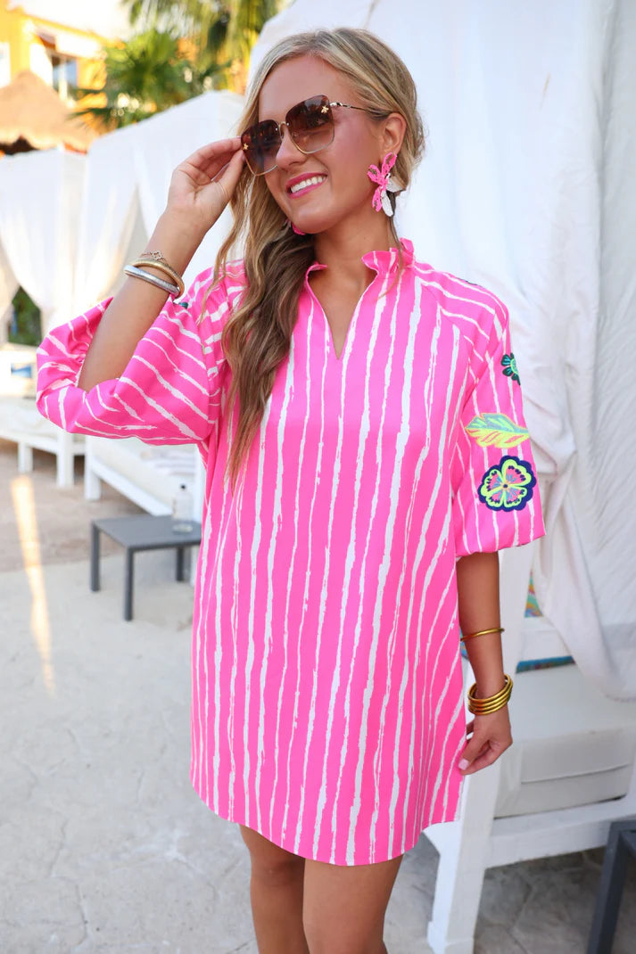Preorder Donna Embroidered Dress