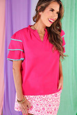 Carissa Ric Rac Top