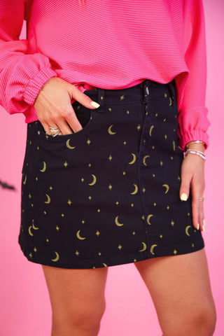 PREORDER- Midnight Nova Denim Skirt