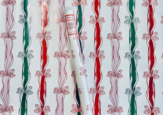 RTS Pink Bows Wrapping Paper Roll