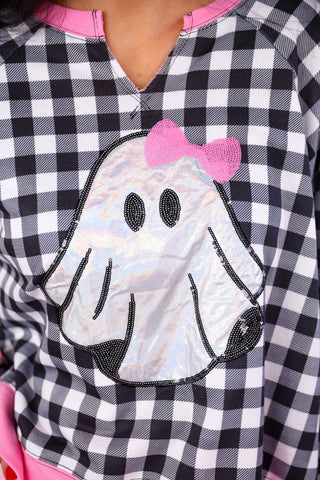 PREORDER- Foil GiGi Gingham Pullover