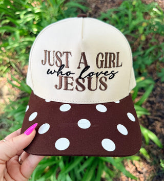 Just A Girl Who Loves Jesus Hat