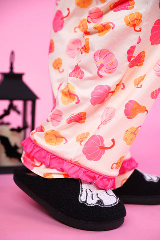 PREORDER- Blushing Pumpkins Ruffle Pajama Set