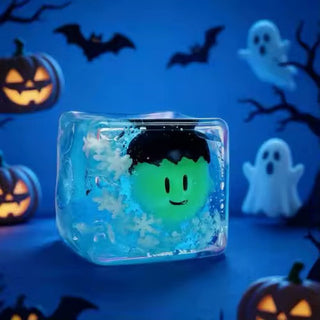 Halloween Glow In The Dark Cube Squishy
