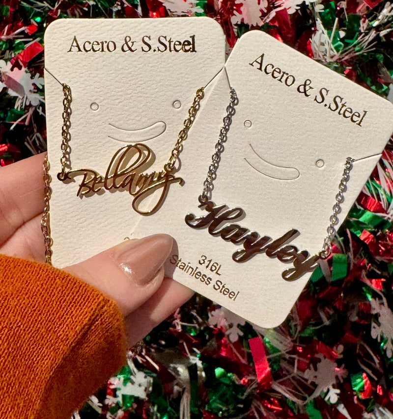 Custom Name Necklace *Pre Order*