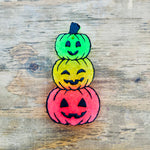 Halloween Triple Stack Jack-o-Lantern Car Freshie