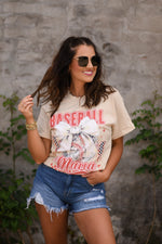 Baseball Mama Disco Tee
