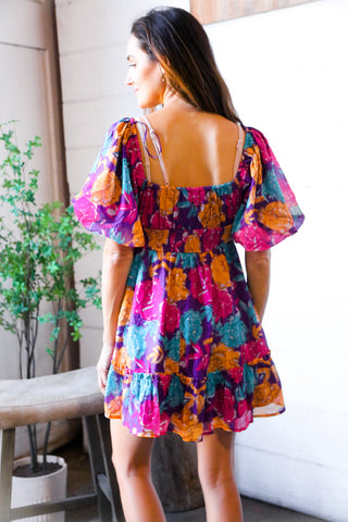 Rosewood Romance Banded Surplice Dress