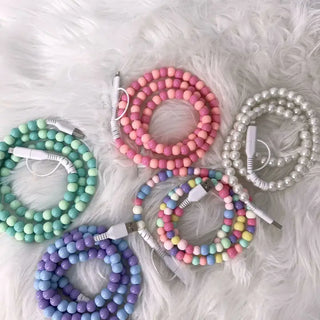 Beaded Car Chargers