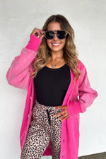 Preorder Desi Sweatshirt Cardigan