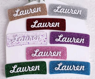 Custom Acrylic Hair Clips *PRE ORDER*