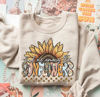 FInd Me Amoung the Sunflowers KBW Sweatshirt