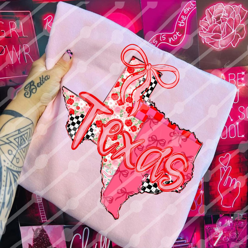 State Bow Graphic Tees