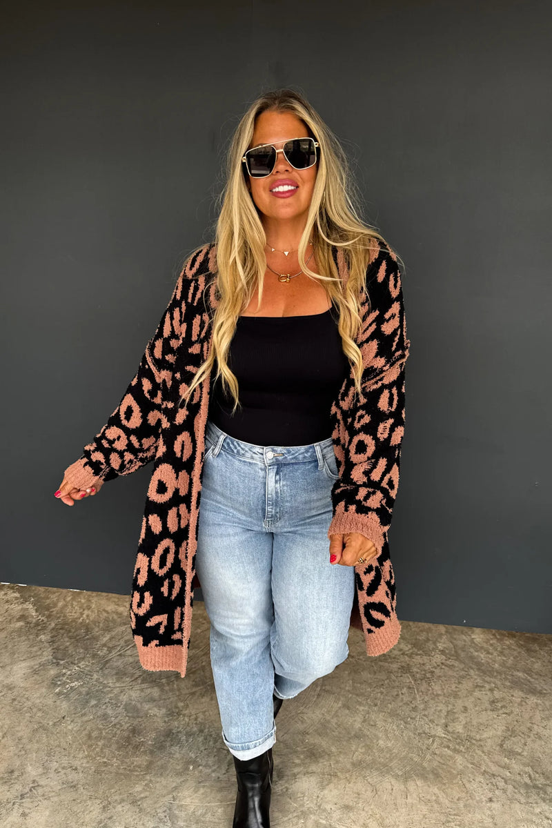 Preorder Cheetah Cloud Cardigan