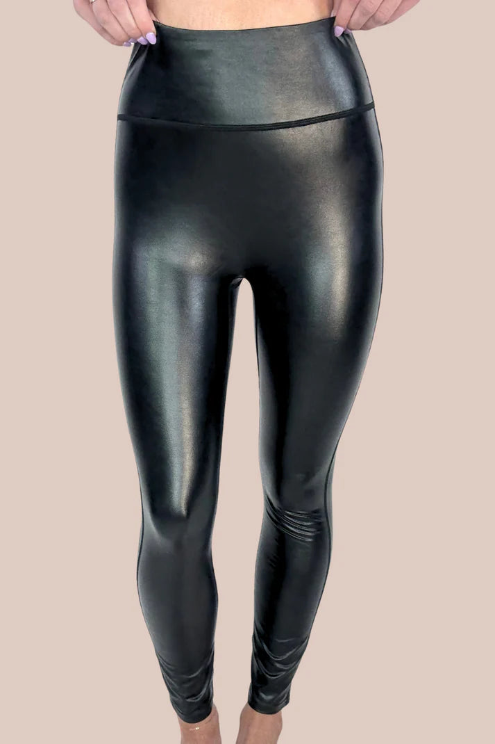 PREORDER- On Repeat Faux Leather Leggings