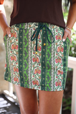 PREORDER- Paisley Manor Skort