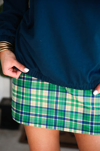 PREORDER- Mia Printed Pullover- Parker Plaid