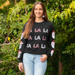 Fa La La La Santa Top