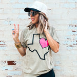 Give Texas your Heart Tee