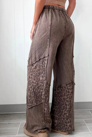 EVA Leopard Pants