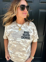 Camo Make Heaven Crowded Puff Tee