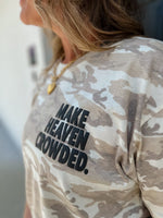 Camo Make Heaven Crowded Puff Tee