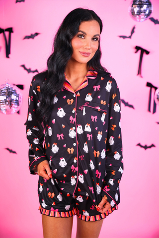 PREORDER- Boo-tiful GiGi Ruffle Pajama Set