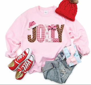 Jolly Leopard Sweatshirt/Tee