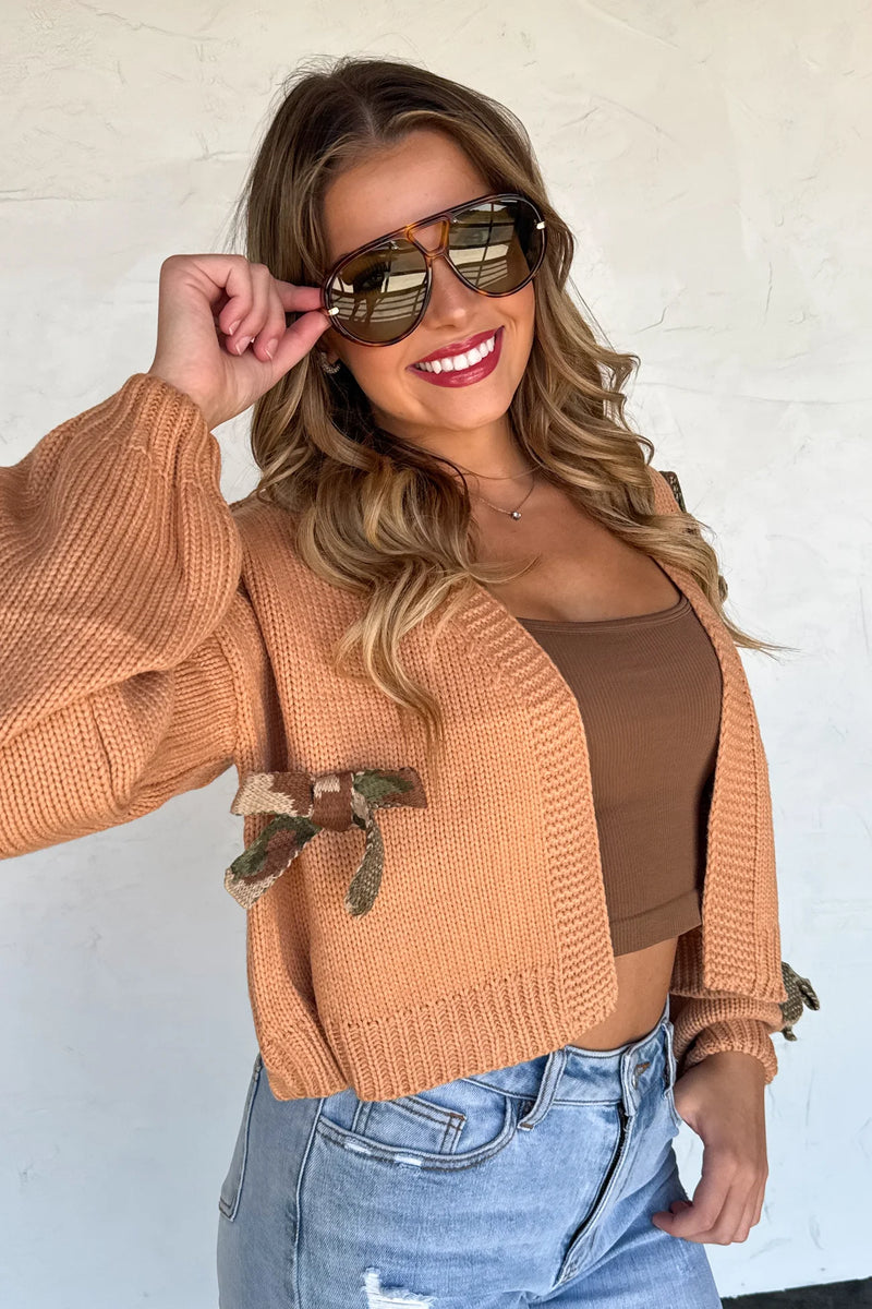 Sloan Bow Cardigan