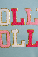 PREORDER- Holly Jolly Patch Luxe Pullover