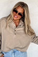 Preorder Marly Snap Button Sweatshirt