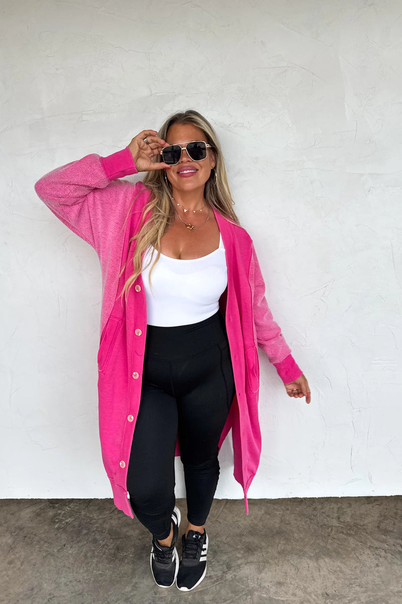 Preorder Desi Sweatshirt Cardigan