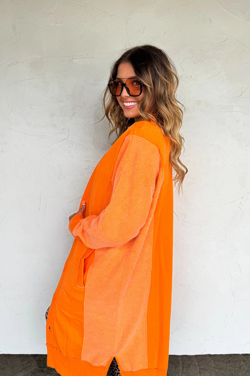 Preorder Desi Sweatshirt Cardigan