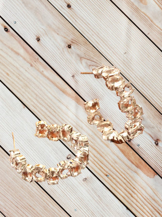 Silver Cuff Earrings
