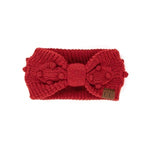CC Ear Warmer Head Band Pom Style