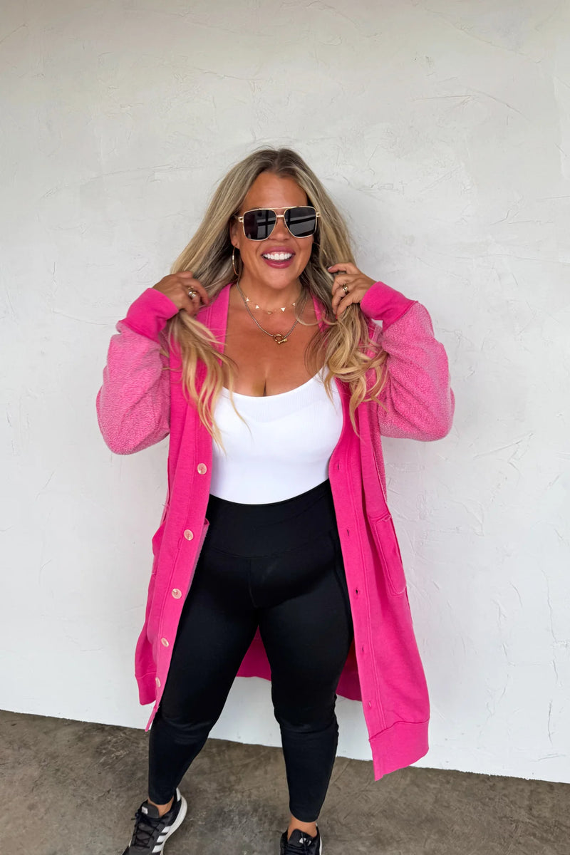 Preorder Desi Sweatshirt Cardigan