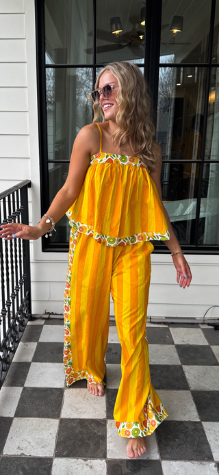 Fruit Salad Pant Set