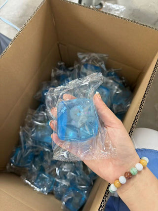 Halloween Glow In The Dark Cube Squishy
