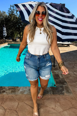 Georgia Distressed Shorts
