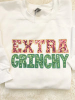 Extra Grinchy Faux Sequin Sweatshirt