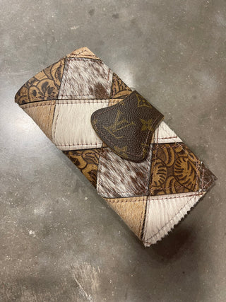 Cow Patchwork Wallet