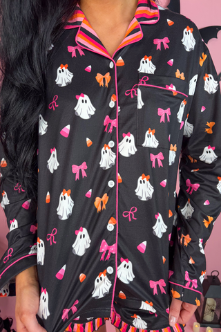 PREORDER- Boo-tiful GiGi Ruffle Pajama Set