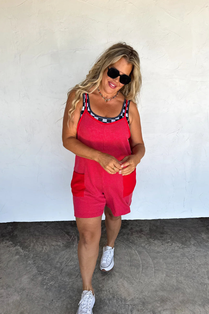 Preorder Kinsey Ribbed Romper
