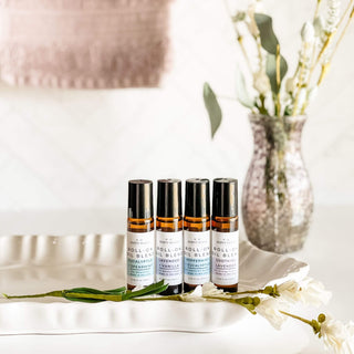 Aromatherapy Roll-On – Stress Relief & Focus Essential Oil Blend