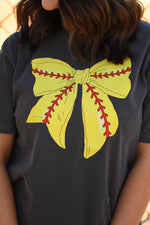 Softball Bow Tee